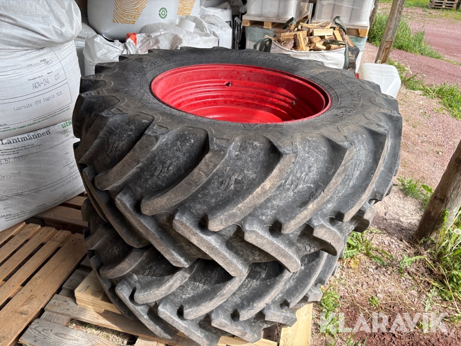 Däck med fälg Alliance Agri-Star 365 540/65 R 30