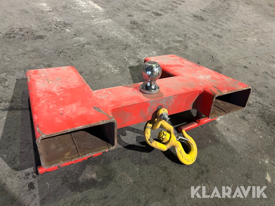 Dragkrok för pallgafflar med krok