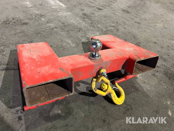 Dragkrok för pallgafflar med krok
