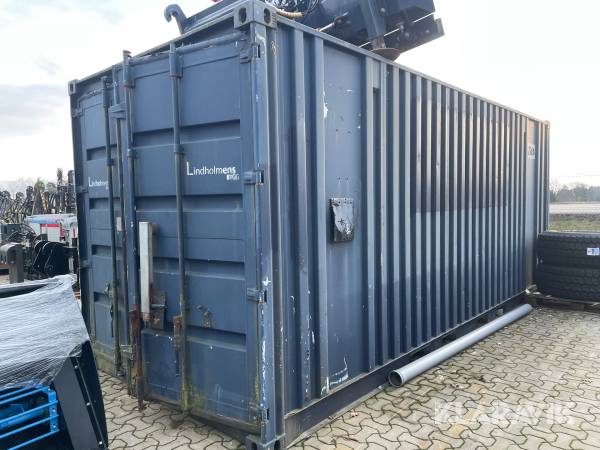 Container 20 Fot med verktyg m.m. 