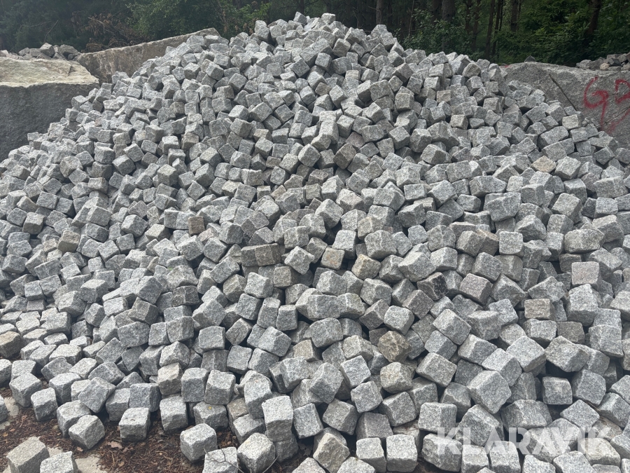 Smågatsten Portugisisk 9/11 Grå - Totalt cirka 12 ton