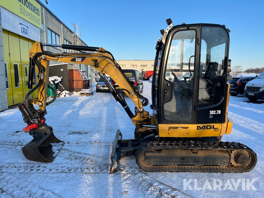 Grävmaskin CAT 302.7D