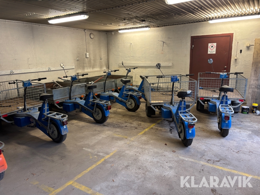 Elmopeder Transportel MK1200 kombi med flak