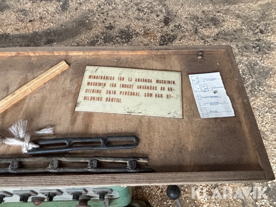 Riktlisthyvel Stenberg Stockholm RLC med tillbehör