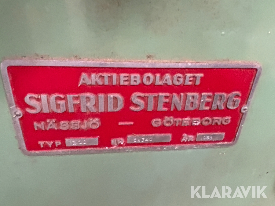 Riktlisthyvel Stenberg Stockholm RLC med tillbehör