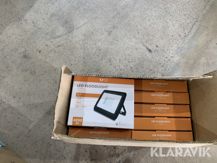 LED-belysning 50W 13 st