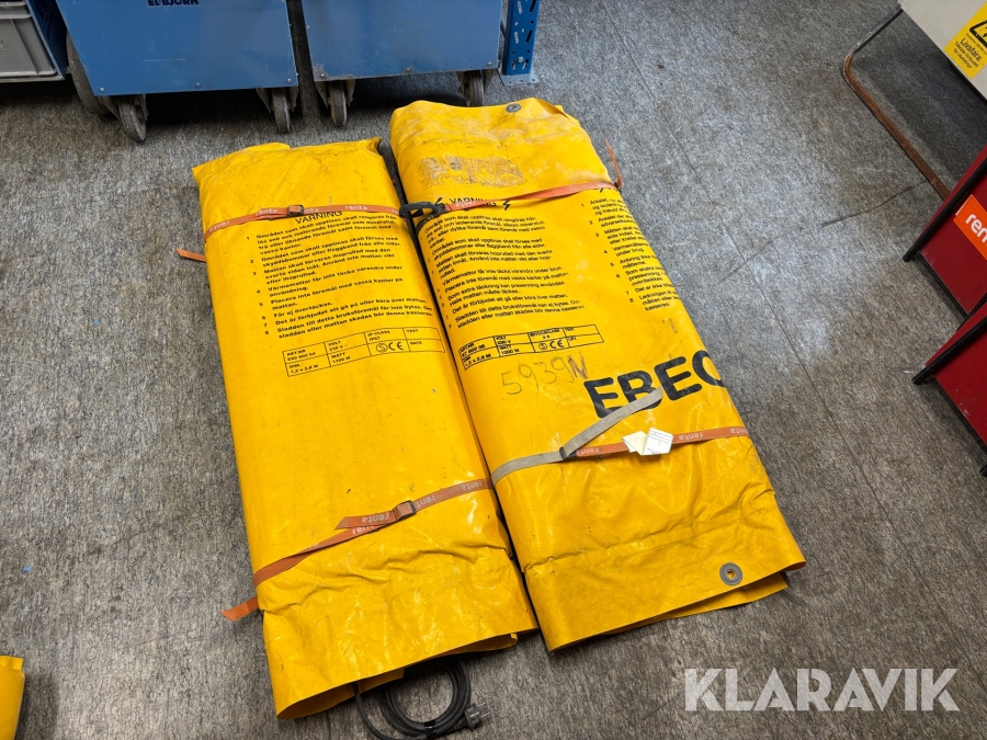 Värmemattor Ebeco 1100W 2st