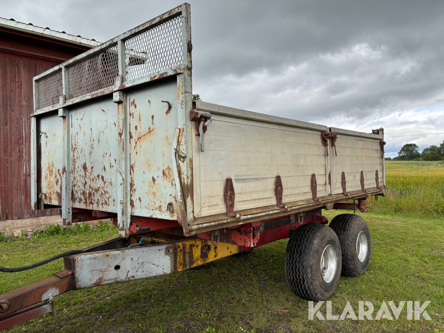 Tippkärra traktorvagn