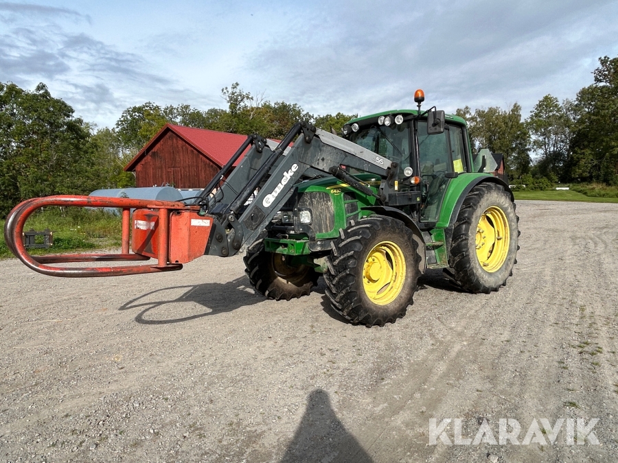 Traktor John Deere 6430 med lastare