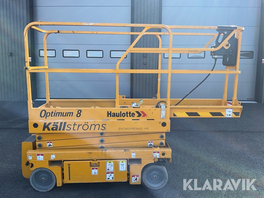 Saxlift Haulotte Ciseux Optimum 8