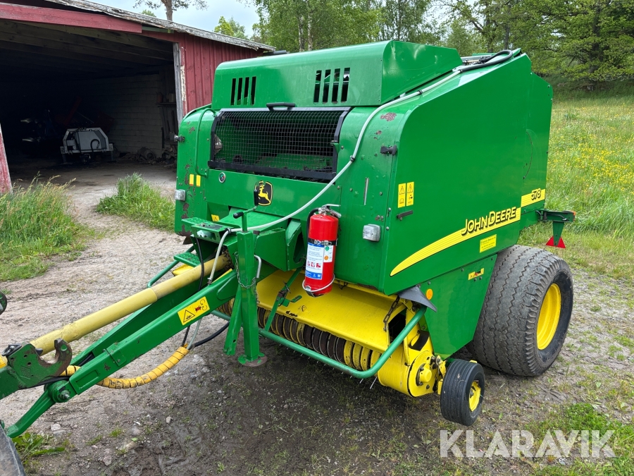 Rundbalspress John Deere 578