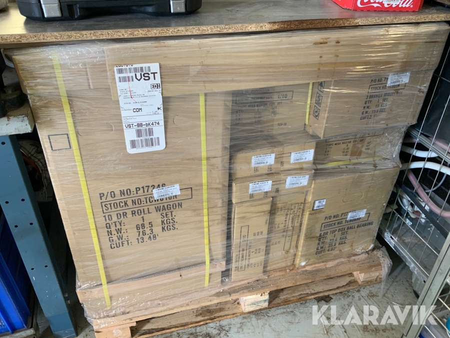 Verktygsvagn med verktygssats Teng Tools TCMM715N