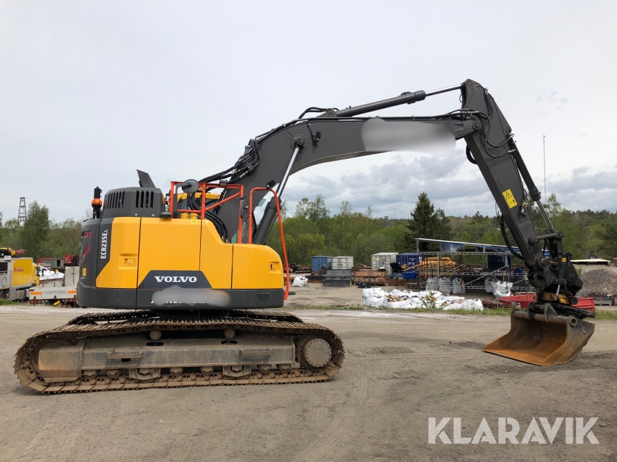 Grävmaskin Volvo ERC 235 EL fullutrustad