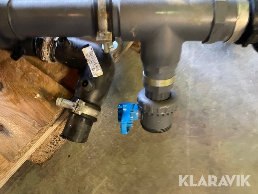 Vattenrör med magnetventiler, Varberg, Klaravik auktioner