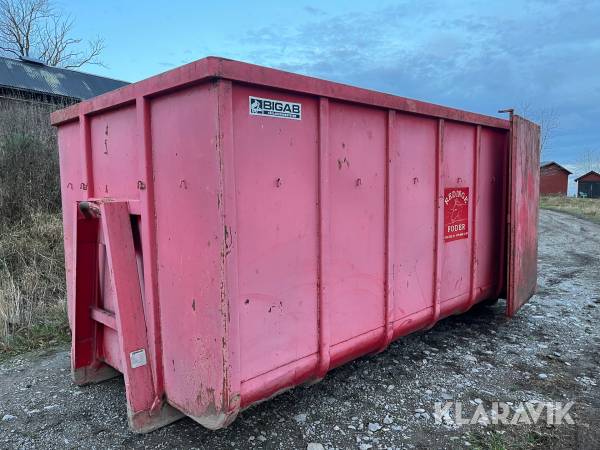 Lastväxlarcontainer Bigab 22m3