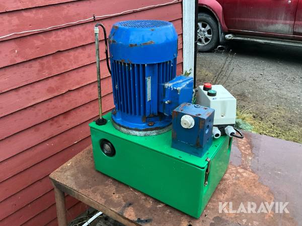 Hydrauliskt utgödslingspump Hammars 4kW
