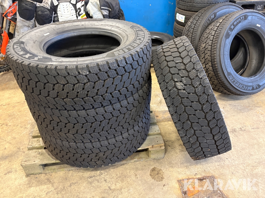 Drivdäck och styrdäck Micheline X Multigrip 6st