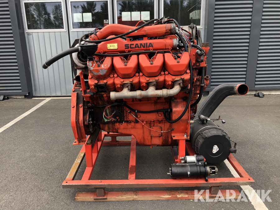 Scania industrimotor Scania DC14 65 Reservdelsobjekt!