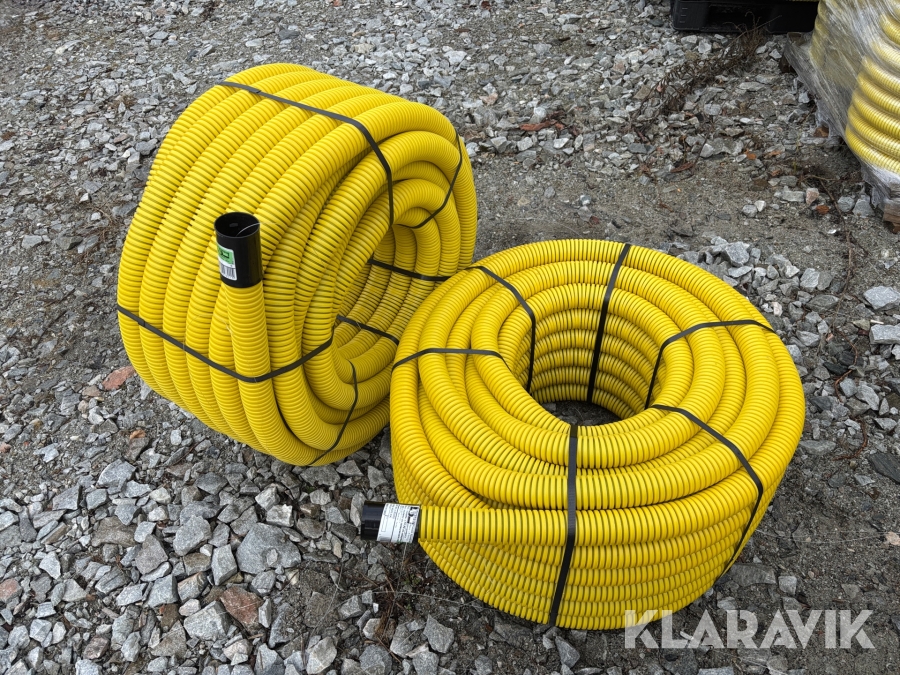 Kabelskyddsslang med dragsnöre 2 st 50 mm x 50 m / st