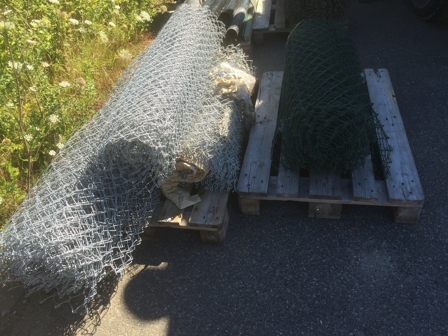 Stängselmaterial (stängsel + stolpar)