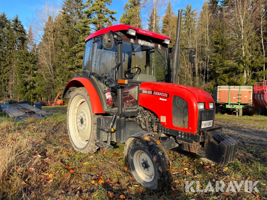 Traktor Zetor 3321 super, Sollefteå, Klaravik auktioner