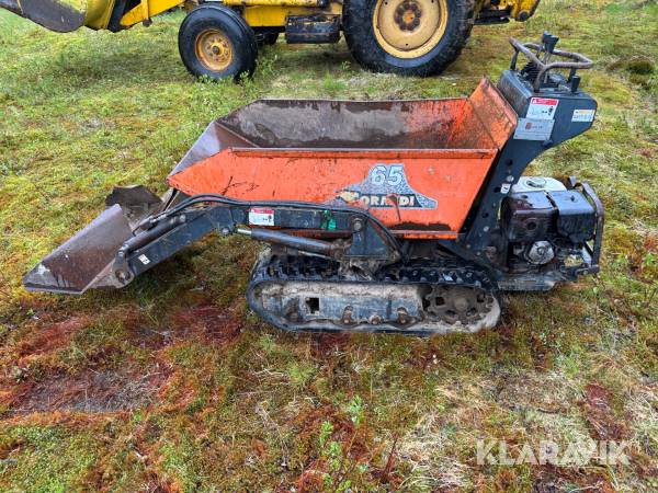 Självlastande minidumper Cormidi 65