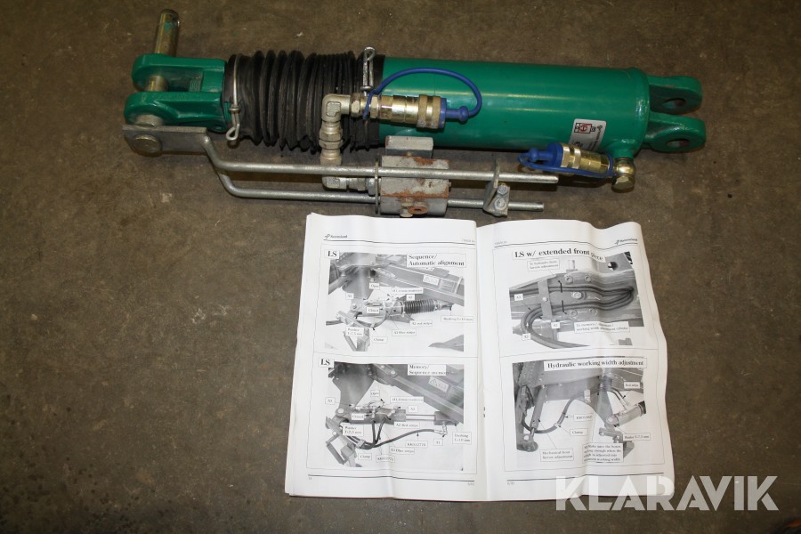 Kolv till plog Kverneland inställning arbetsbredd