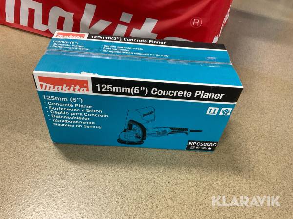 Slipmaskin Makita NPC5000C 1400W 125mm