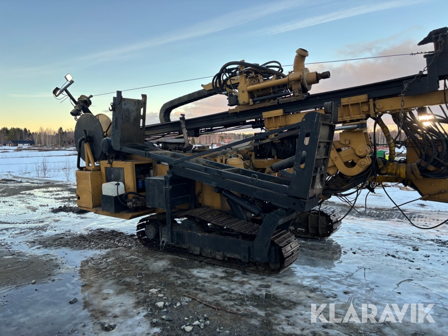 Borr och borrvagn Gemsa Gemrock 45