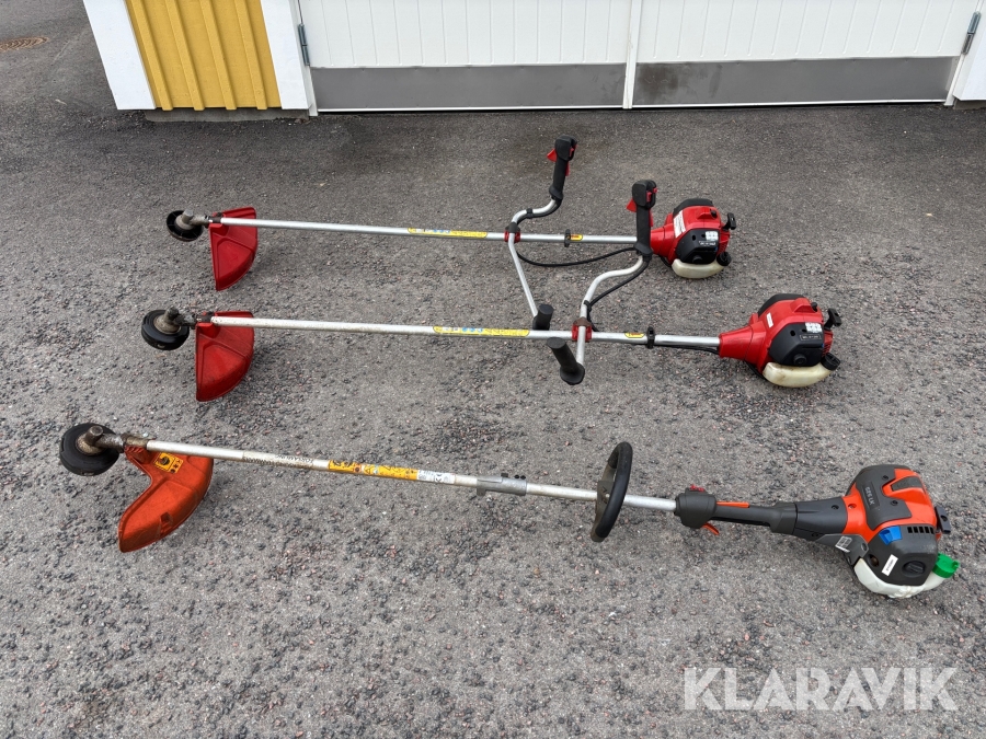 Grästrimmer Jonsered/Husqvarna BC 2128 / 525 LK 3 st