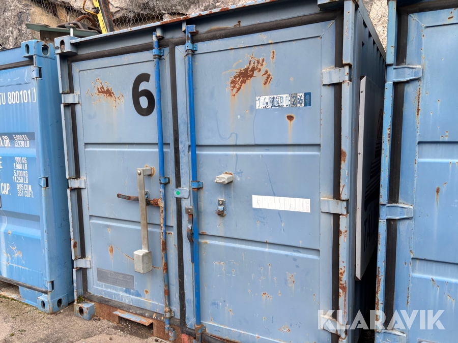 Container 8-fot isolerad Containex 8 fot