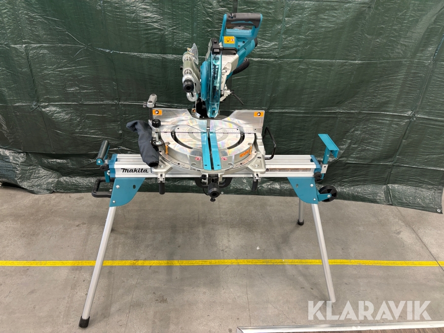 Kap- & geringsåg Makita LS1019L laser med sågbänk