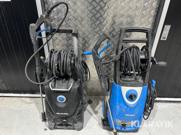 2 st högtryckstvättar Biltema