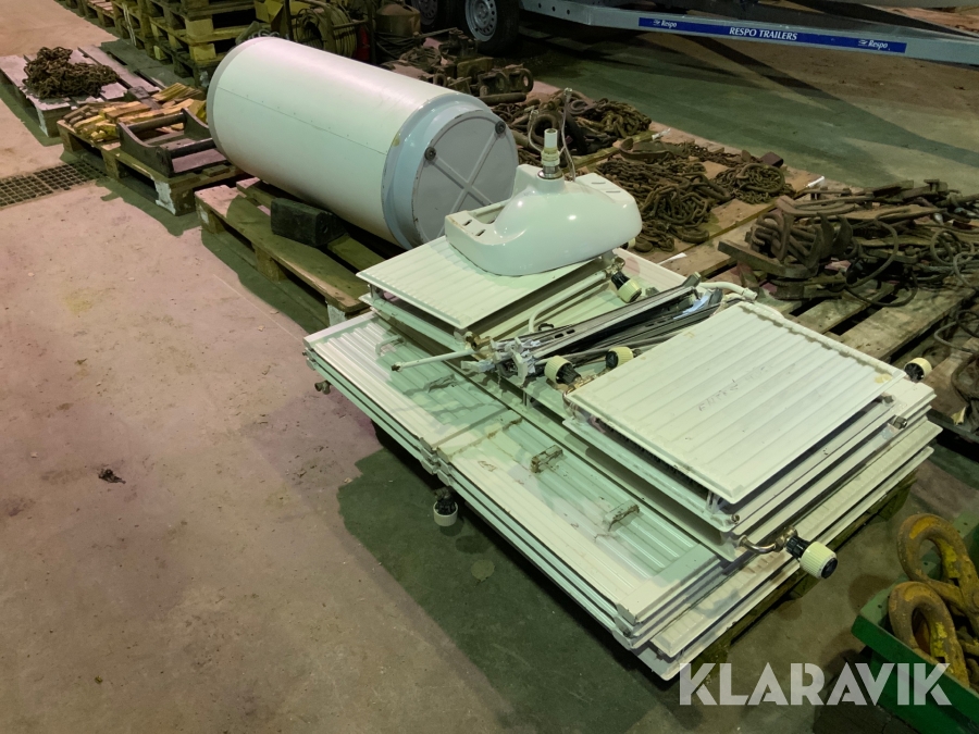 Element & varmvattenberedare Nibe 210l