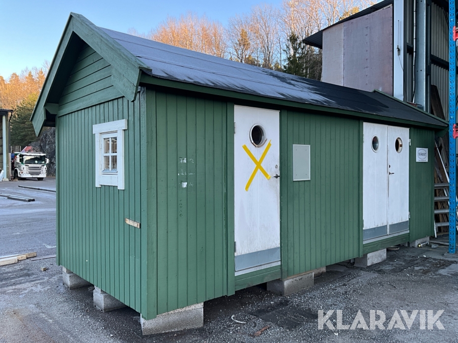 Trähus / Bod - oisolerad