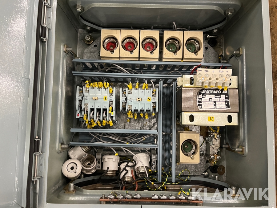 Diverse Elcentraler/elskåp, Örkelljunga, Klaravik auktioner