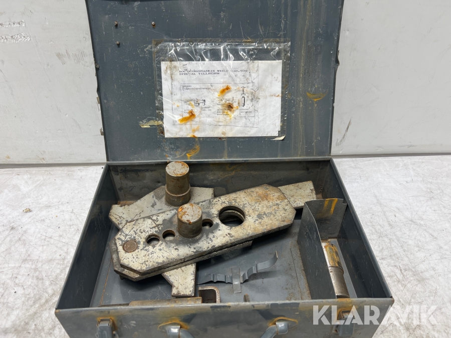 Spiral & radiebockutrustning Welu 320/400