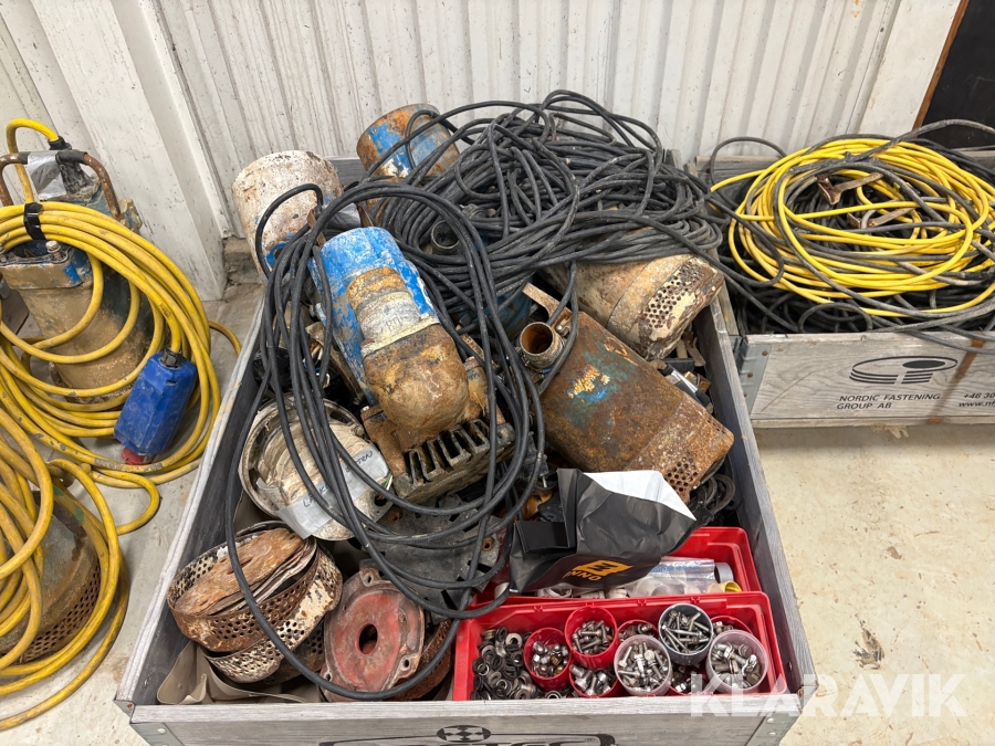 Parti reservdelar till dränkpumpar Tsurumi 2