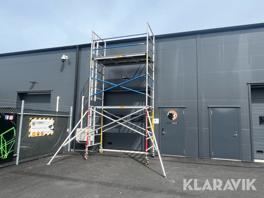 Bred Rullställning i aluminum Zip-Up