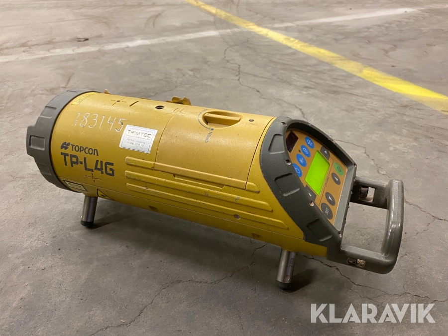 Rörlaser grönt ljus Topcon TP-L4G