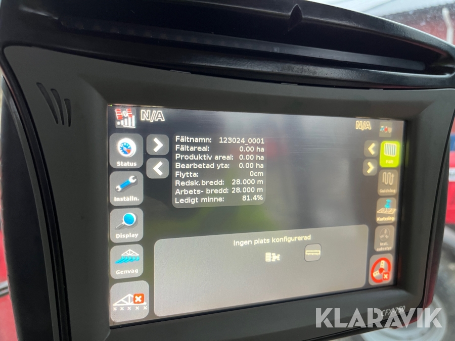 GPS skärm Trimble CFX-750