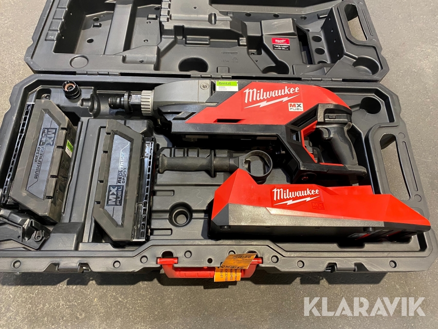 Kärnborrmaskin, batteridriven ca 150mm MX FUEL Milwaukee MXFDCD150302