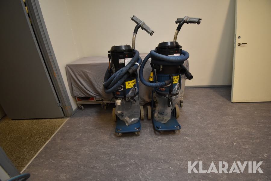 Bygg / industridammsugare 2st Dustcontrol DC 2900 ECO