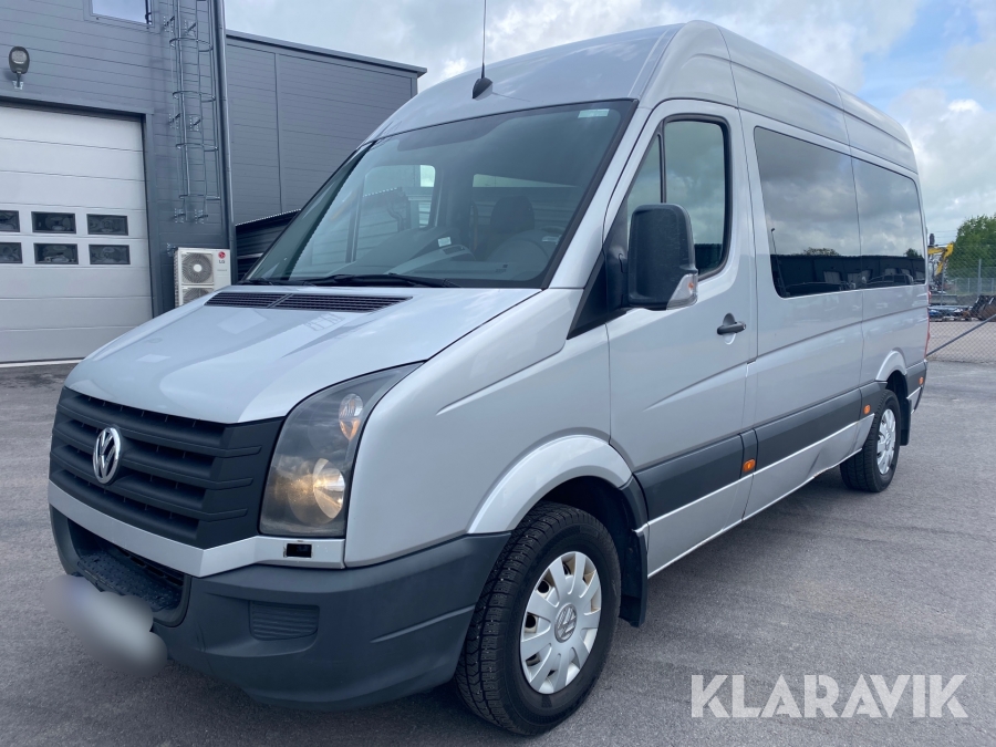 Handikappbuss Volkswagen Crafter 2.0 TDI(163hk) 8 sits med bakgavellyft