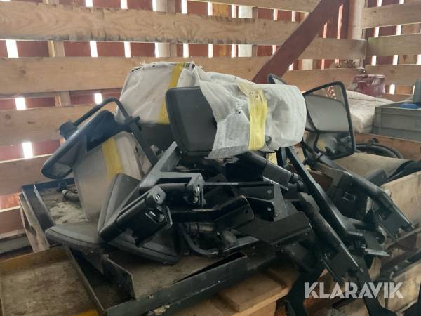 Blandpall John Deere lampor, stegar, med mera