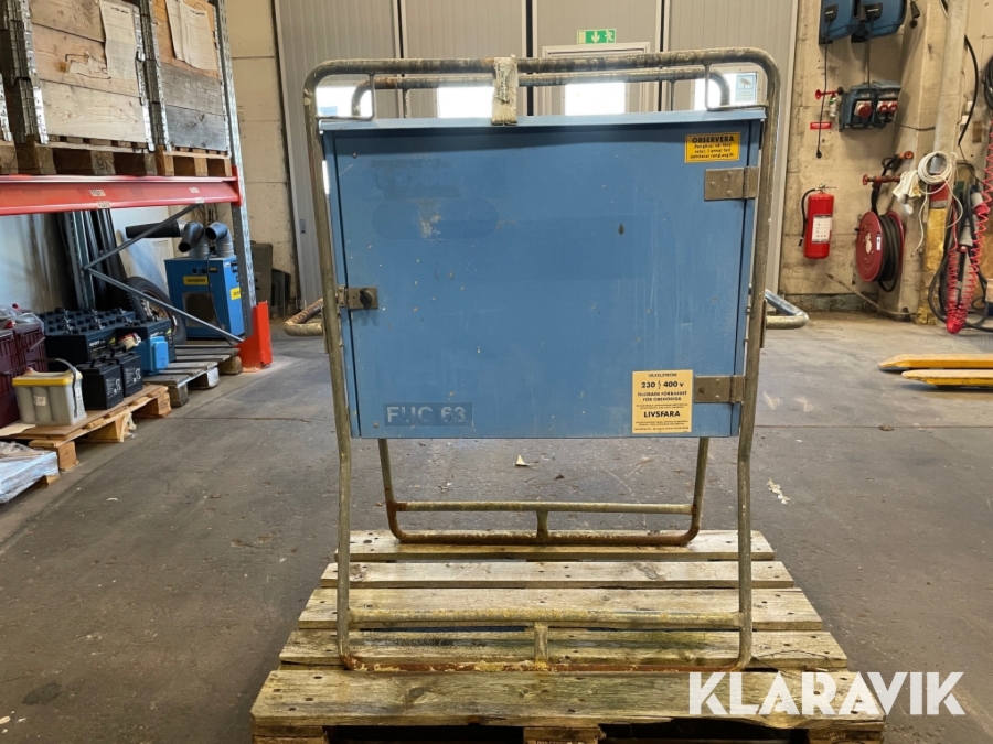 Undercentral fast inkoppling El-Björn FUC63 /3321-21