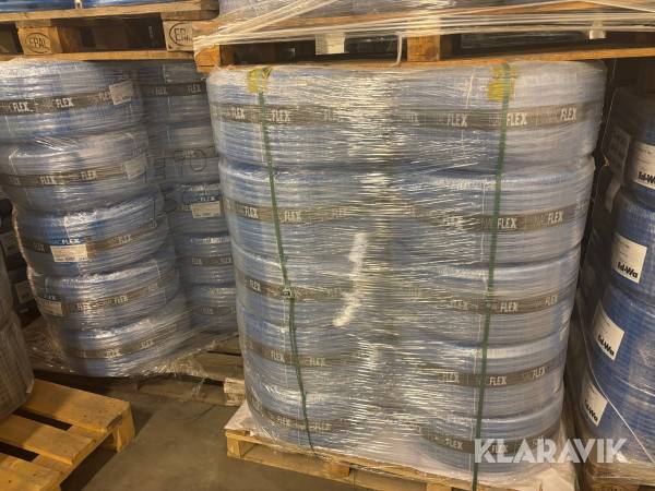 Flexrör NACFlex 2 X CAT 6 U/UTP Ø20 / BLÅ 3500m