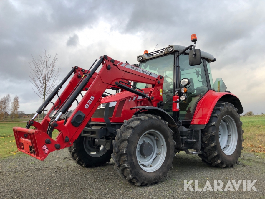 Traktor Massey Ferguson 5608 Dyna-4 med frontlastare