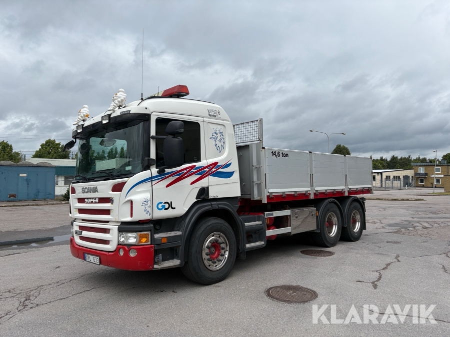 Tippbil Scania P380 Euro 6