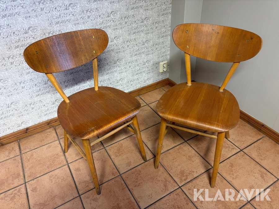 Retro köksstol 2 st